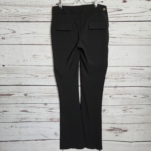 M & Guia Black Zipper Leg Pants Size 42 EUC - Picture 4 of 7